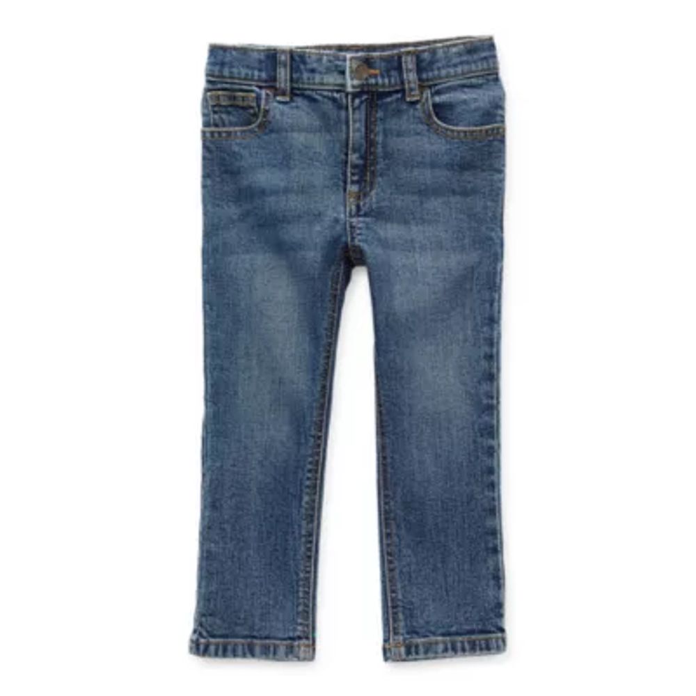 Okie Dokie Toddler Boys Straight Leg Jean