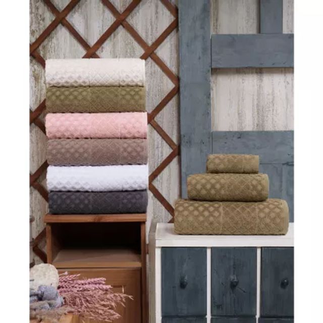 Enchante Home Glossy -pc. Quick Dry Bath Towel Set | Plaza Las Americas