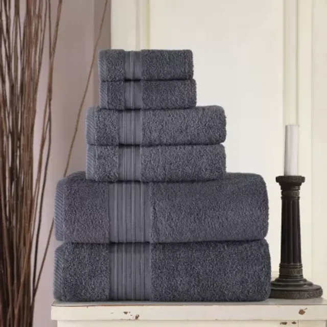 BROOKWATER TOWEL SET, 6-PC