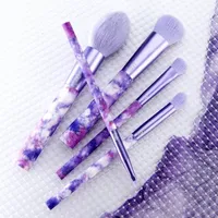 MODA® Purple Tie Dye 5pc Brush Set