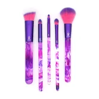 MODA® Purple Smoke Show Face Brush 5p Set