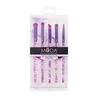 MODA® Purple Smoke Show Eye 5pc Brush Set