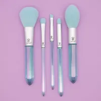 MODA® Aquamarine Crystal 5pc Brush Set