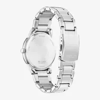 Citizen Dress/Classic Mens Silver Tone Stainless Steel Bracelet Watch Aw0100-51a