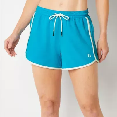 Sports Illustrated Mid Rise Womens Pull-On Short