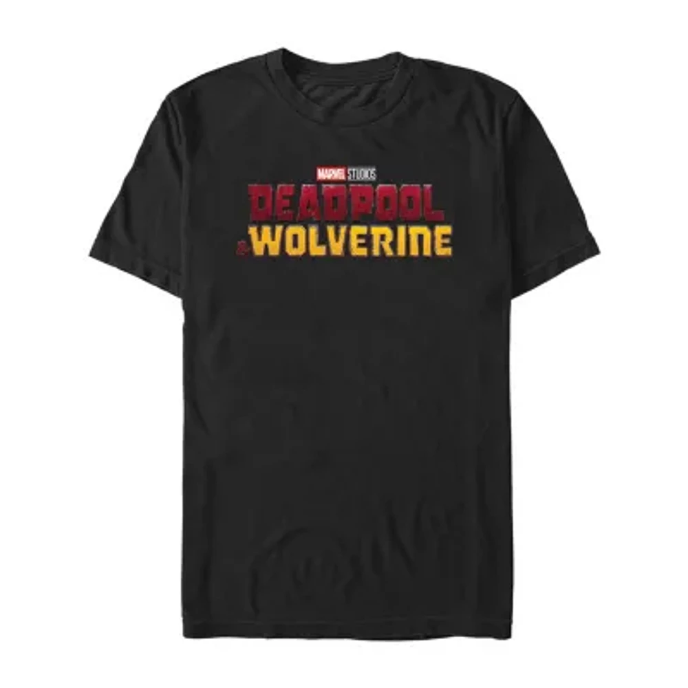 Mens Short Sleeve Deadpool Graphic T-Shirt