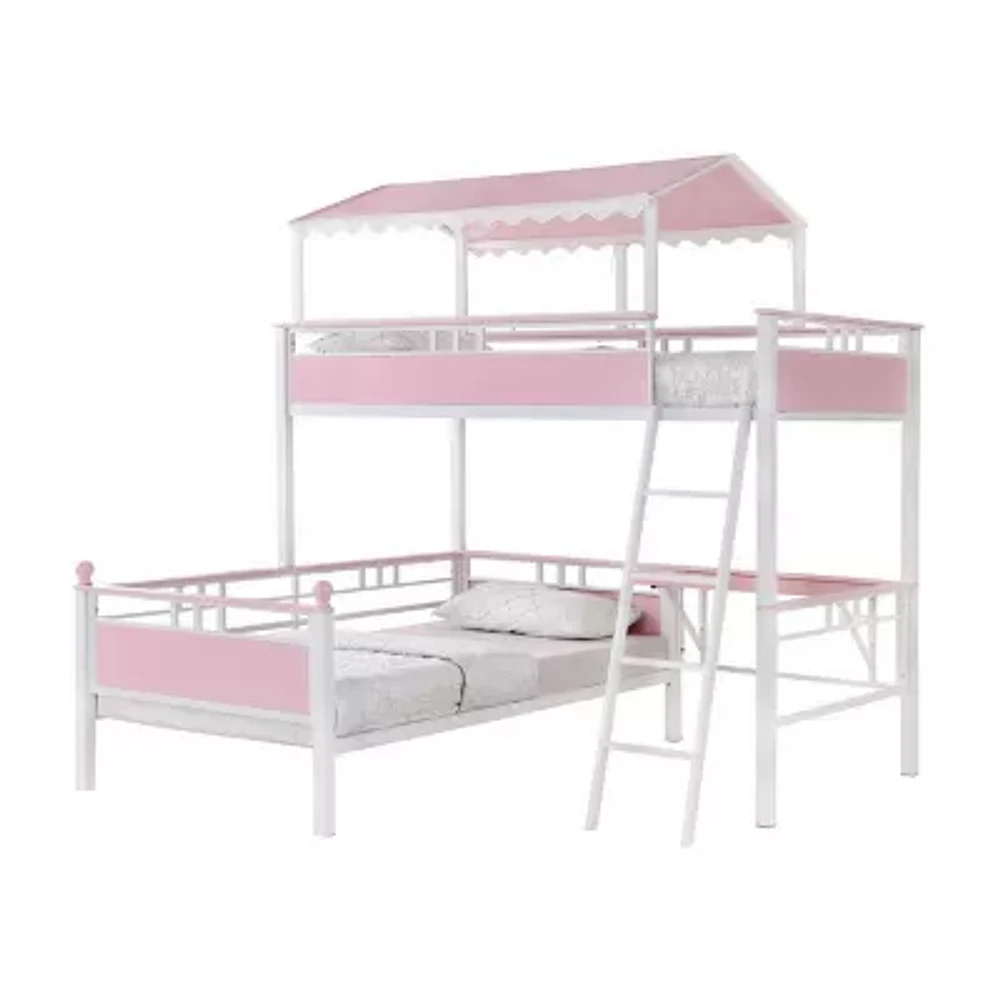 Alexia Twin Over Twin Kid's Bunk Bed