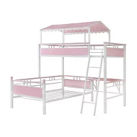 Alexia Twin Over Twin Kid's Bunk Bed