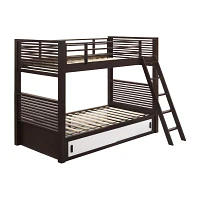 Oliver Kid's Bunk Bed With Storage