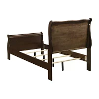 Louis Philippe Rectangle Bed