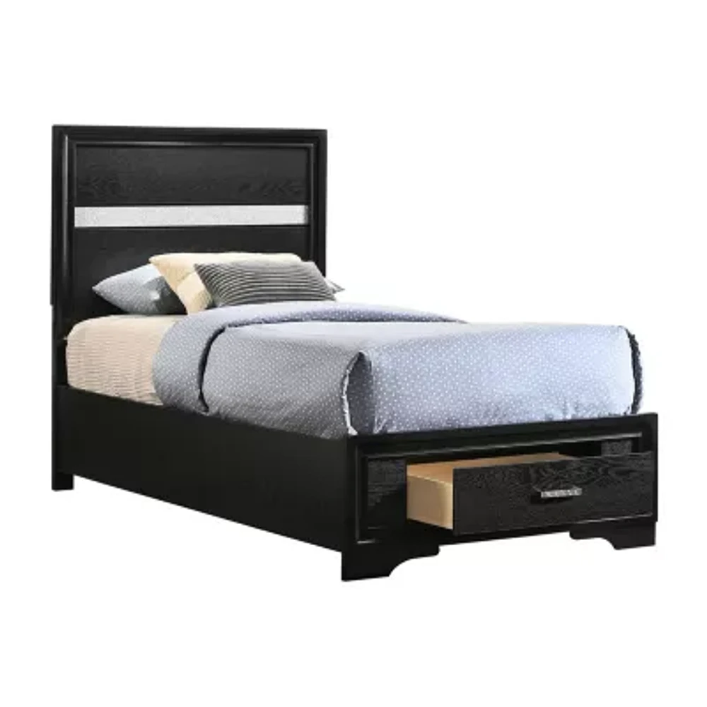 Miranda Under Bed Storage Rectangle Bed