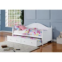 Julie Ann Kid's Daybed With Trundle