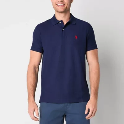 U.S. Polo Assn. Ultimate Pique Stretch Mens Classic Fit Short Sleeve Shirt