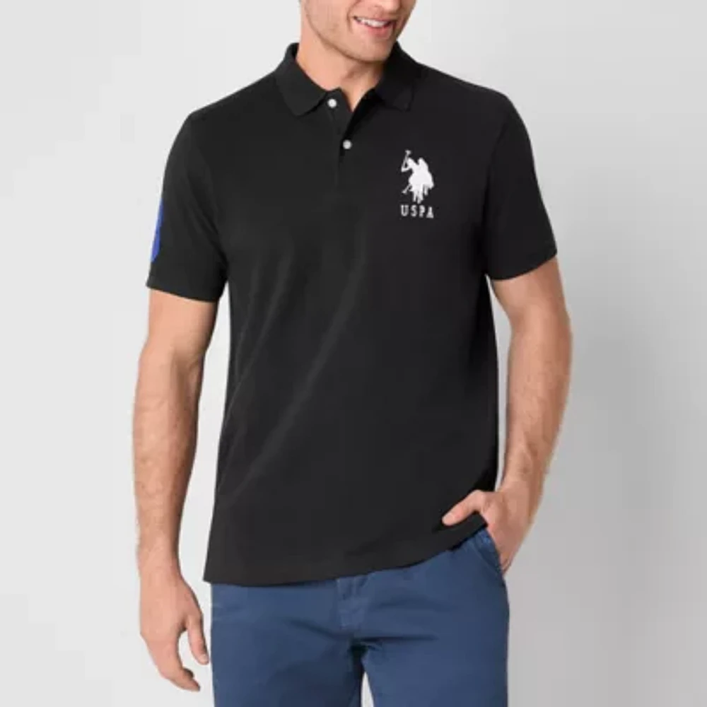 U.S. Polo Assn. Big Pony Pique Mens Regular Fit Short Sleeve Shirt