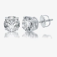 Ever Star (G / SI1-SI2) 2 CT. T.W. Lab Grown White Diamond 10K or 14K Gold 6.3mm Stud Earrings