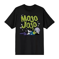 Juniors Mojo Jojo Tee Womens Crew Neck Short Sleeve Powerpuff Girls Graphic T-Shirt