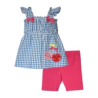 Bonnie Jean Toddler Girls 2-pc. Short Set