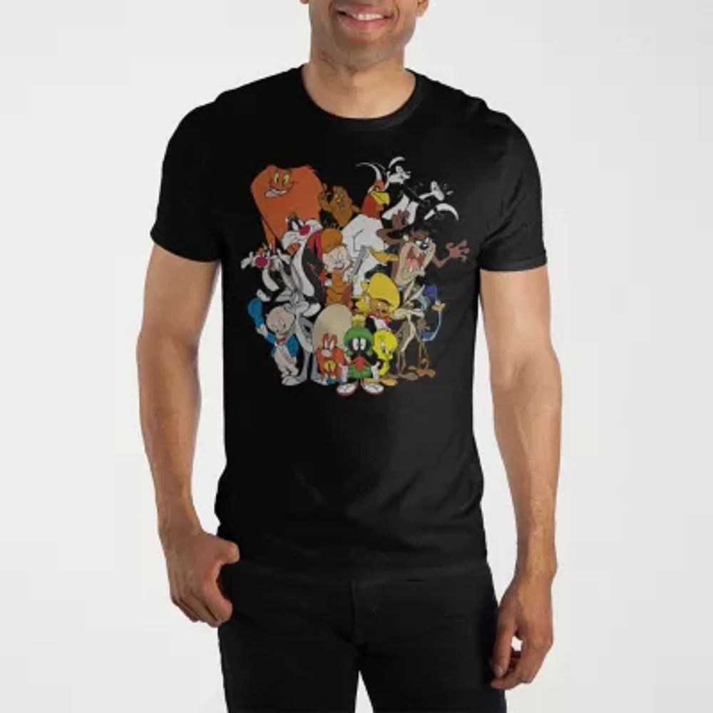 Mens Short Sleeve Looney Tunes Graphic T-Shirt