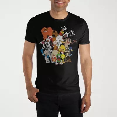 Mens Short Sleeve Looney Tunes Graphic T-Shirt