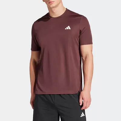 adidas Mens Crew Neck Short Sleeve T-Shirt
