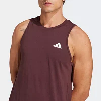 adidas Mens Crew Neck Sleeveless Tank Top