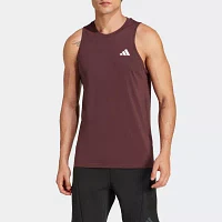 adidas Mens Crew Neck Sleeveless Tank Top