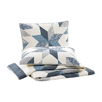 Modern Heirloom Bright Star Patchwork Quilt Set