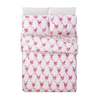 Modern Heirloom Abigail Bow 2-pc. Reversible Quilt Set