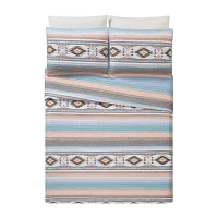 Modern Heirloom Sunset Canyon Reversible Quilt Set