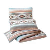 Modern Heirloom Sunset Canyon Reversible Quilt Set