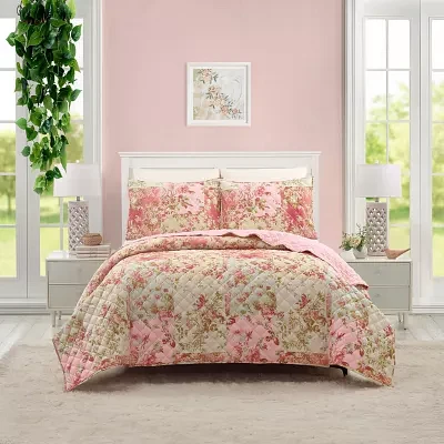 Modern Heirloom Meline 3-pc. Reversible Quilt Set