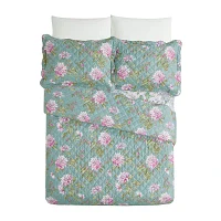 Modern Heirloom Darling Dahlia 3-pc. Reversible Quilt Set