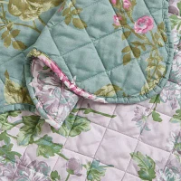 Modern Heirloom Darling Dahlia 3-pc. Reversible Quilt Set