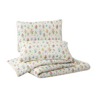 Makers Collective Floral Wallpaper Reversible Quilt Set