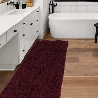 Linon Flokati Solid Woven Rectangular Runner