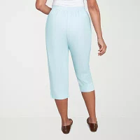 Alfred Dunner St Thomas Womens Capri Pants