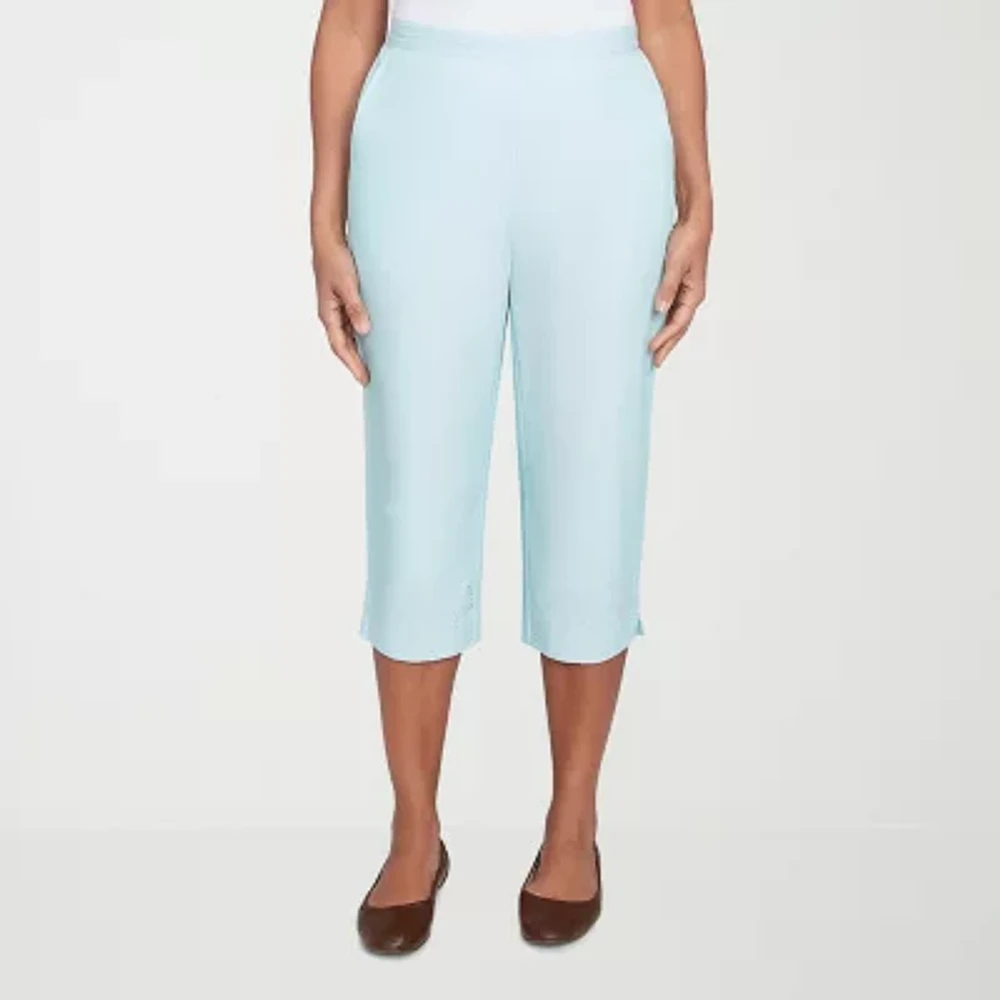 Alfred Dunner St Thomas Womens Capri Pants