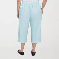 Alfred Dunner St Thomas Womens Plus Capri Pants