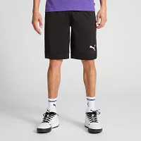 PUMA 10 Inch Mens Mid Rise Basketball Short