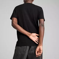 PUMA Mens Crew Neck Short Sleeve Regular Fit Americana Graphic T-Shirt