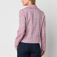 Liz Claiborne Womens Regular Fit Blazer Plus