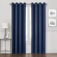 Max Blackout Prescott 100% Grommet Top Single Curtain Panel