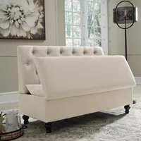 Signature Design by Ashley® Gwendale Collection Tufted Storage Bench