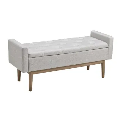 Signature Design by Ashley® Briarson Collection Tufted Storage Bench