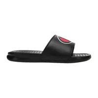 Champion Little & Big  Unisex Solid C Slide Sandals