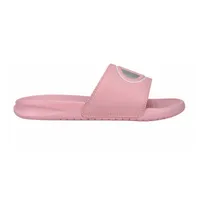 Champion Little & Big  Girls Solid C Slide Sandals