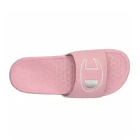 Champion Little & Big  Girls Solid C Slide Sandals