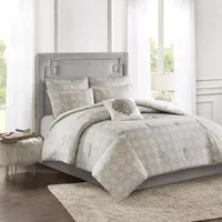 Madison Park Edna 6-pc. Medallion Reversible Comforter Set