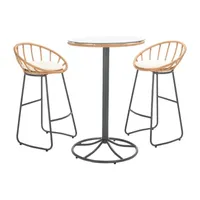 Lersa Patio Collection 3-pc. Bistro Set