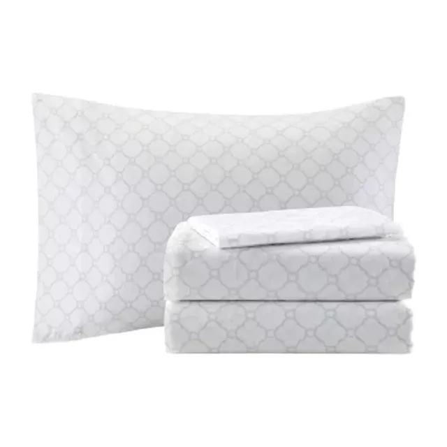Madison Park Essentials Deacon Modern Stripe Comforter Set with Sheets